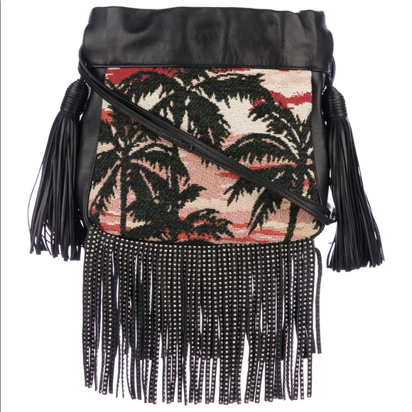 Saint Laurent Helena sunset fringe crossbody - Picture 4 of 5